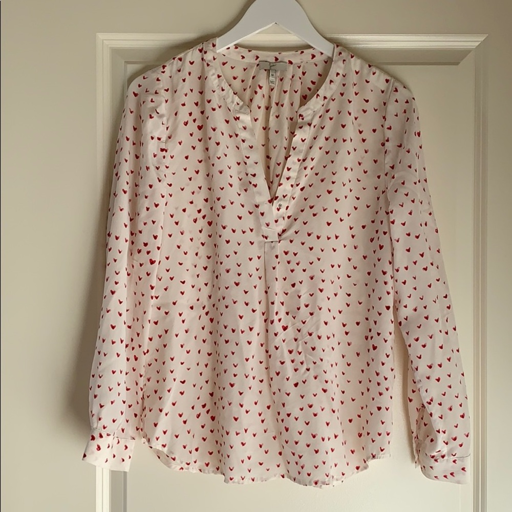 Heart Blouse from Joie